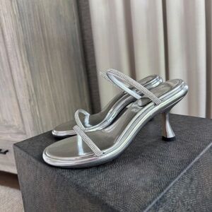 Wandler Silver Sandal